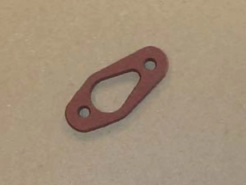 Dichtung in Rot für eine Z-I-Elektrode, hergestellt von Remeha, auf neutralem Hintergrund.